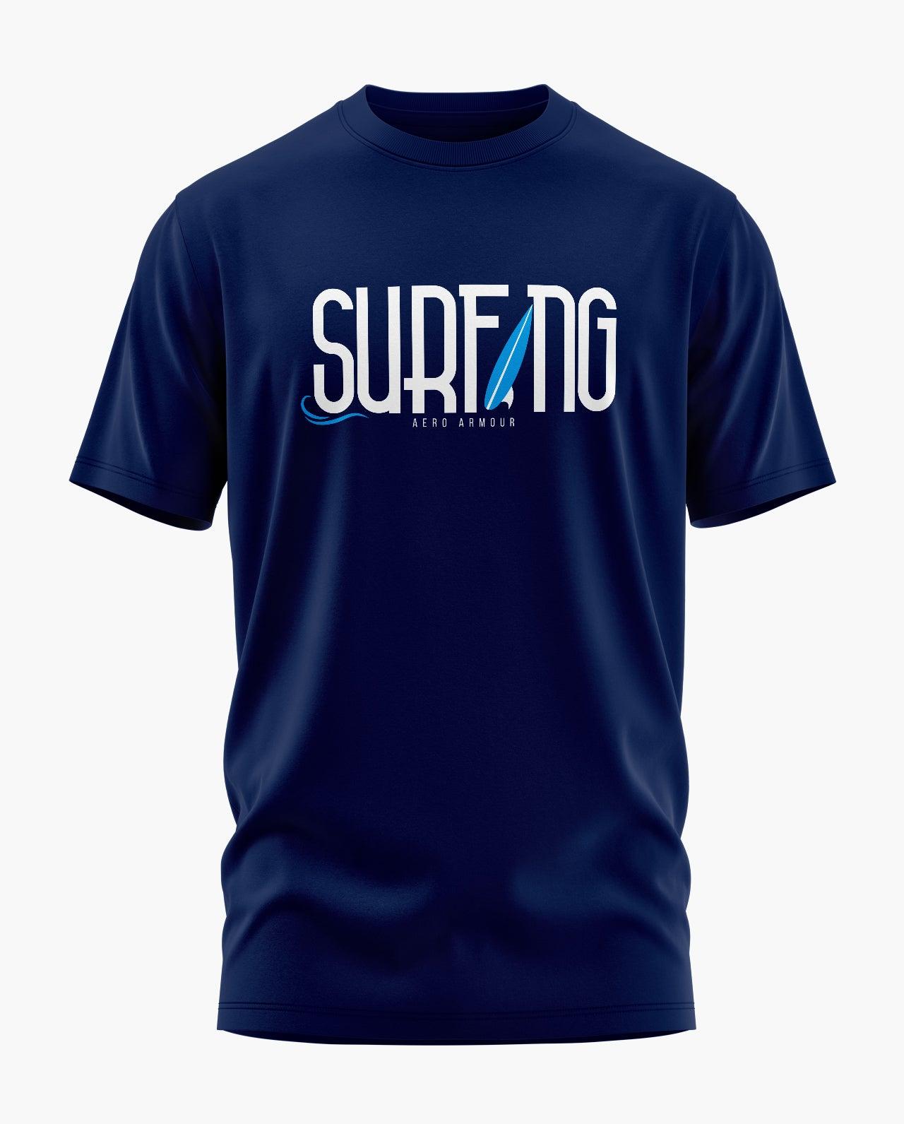 Surfing Text T-Shirt - Aero Armour