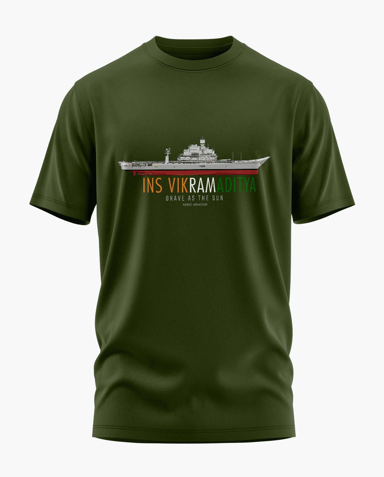INS Vikramaditya India T-Shirt - Aero Armour