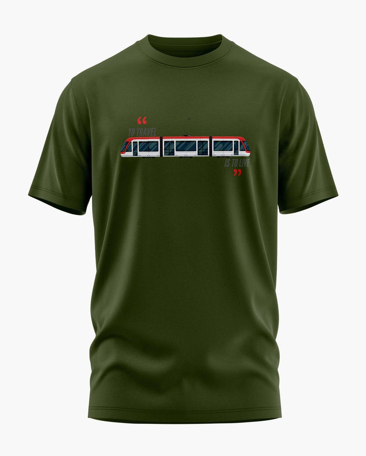 To Travel is To Live T-Shirt - Aero Armour
