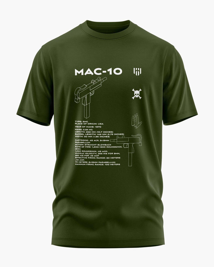 MAC-10 Blueprint T-Shirt - Aero Armour