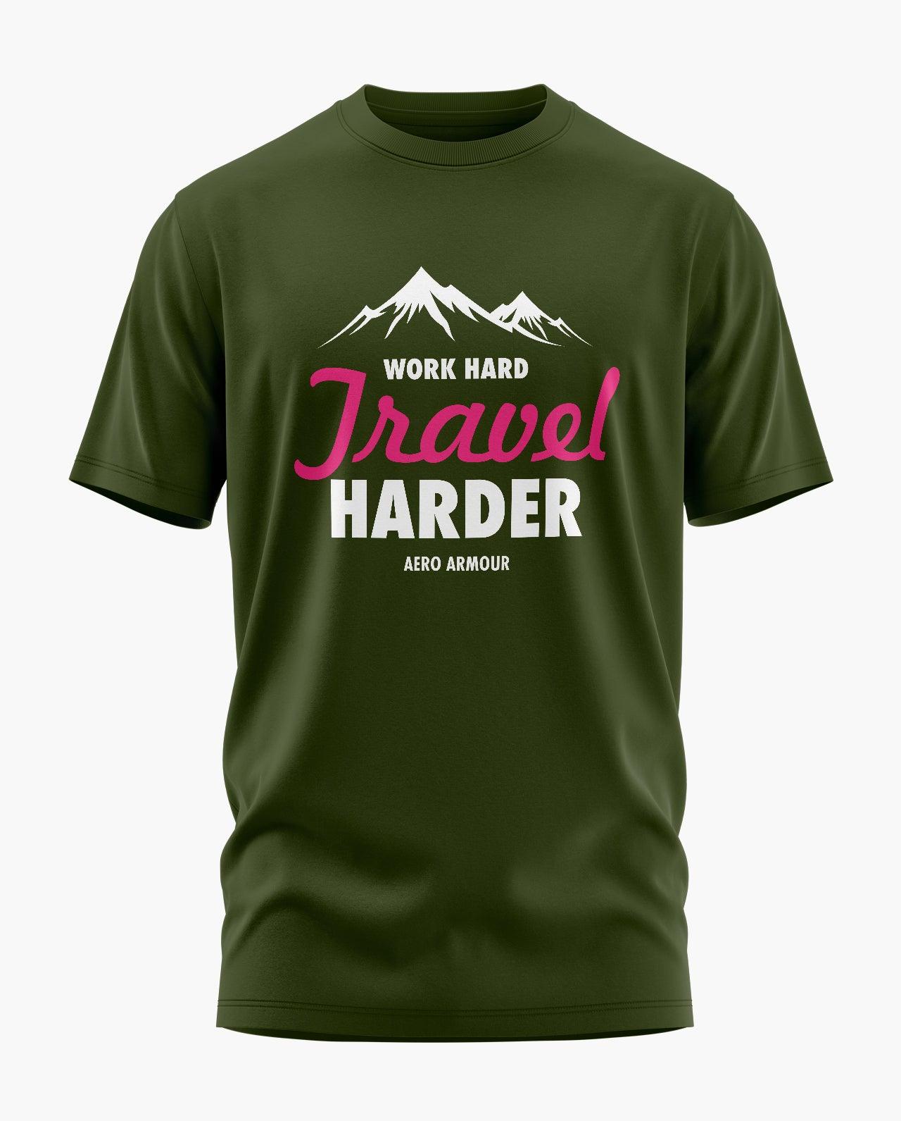 Travel Harder T-Shirt - Aero Armour