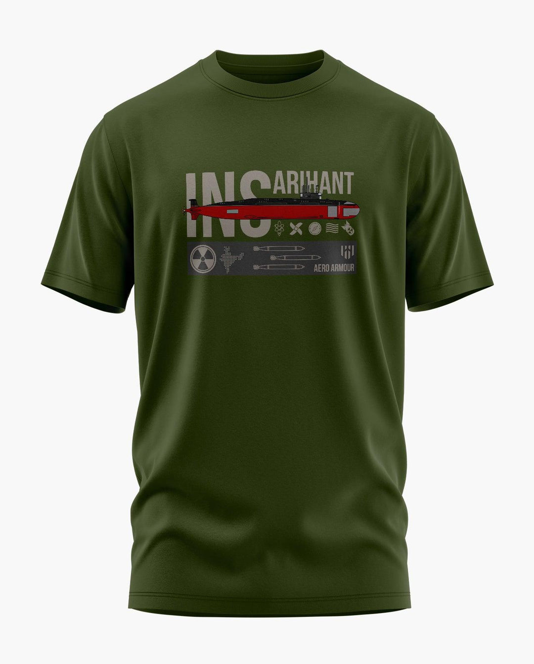 INS Arihant Graphical T-Shirt - Aero Armour