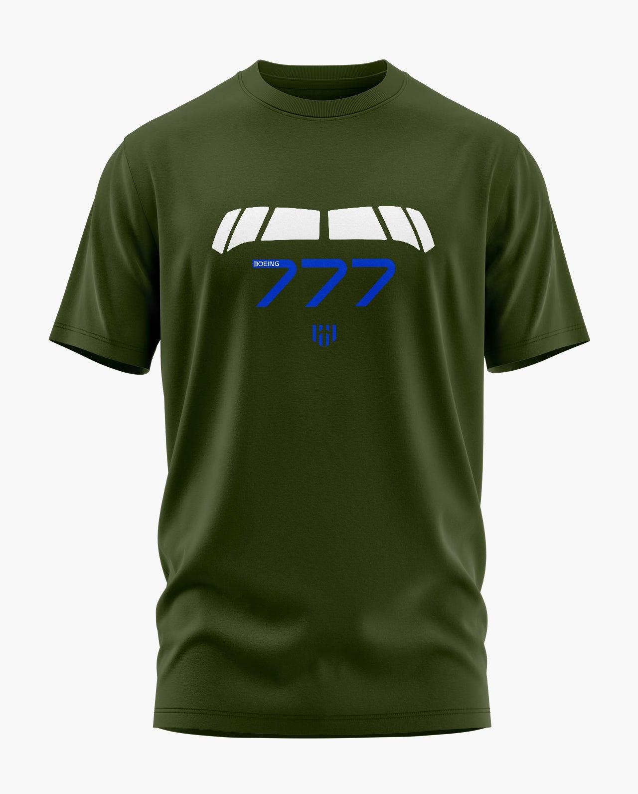 Boeing 777 Windshield T-Shirt - Aero Armour