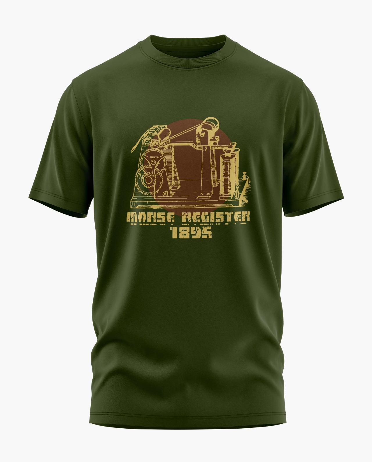 Morse Register 1895 T-Shirt - Aero Armour