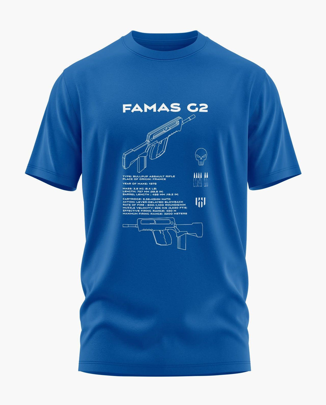 Famas G2 Blueprint T-Shirt - Aero Armour