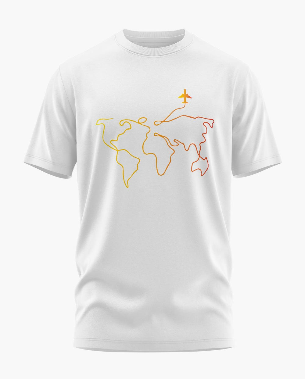 Travelling Around The Earth T-Shirt - Aero Armour