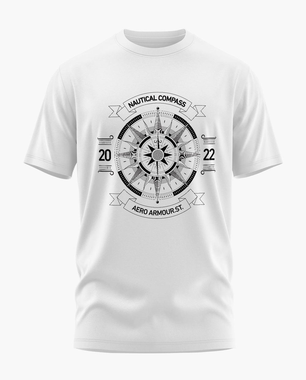 Mariners Nautical Compass T-Shirt - Aero Armour
