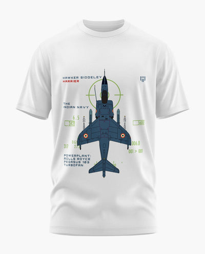 Harrier Jump Jet Indian Navy T-Shirt - Aero Armour