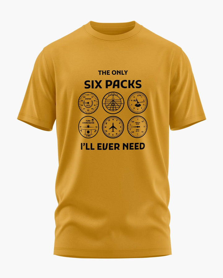 Six Pack Aviation T-Shirt - Aero Armour