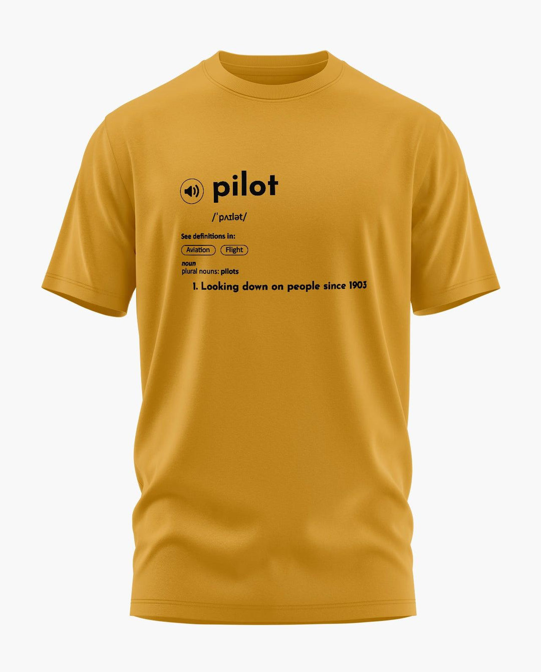 Definition of a Pilot T-Shirt - Aero Armour