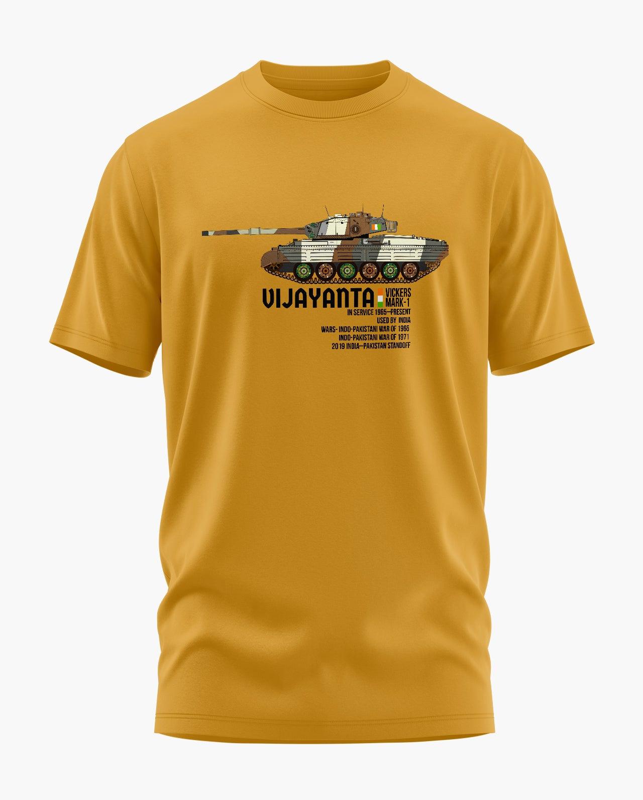 Vijayanta Vickers Mark-1 Tank T-Shirt - Aero Armour