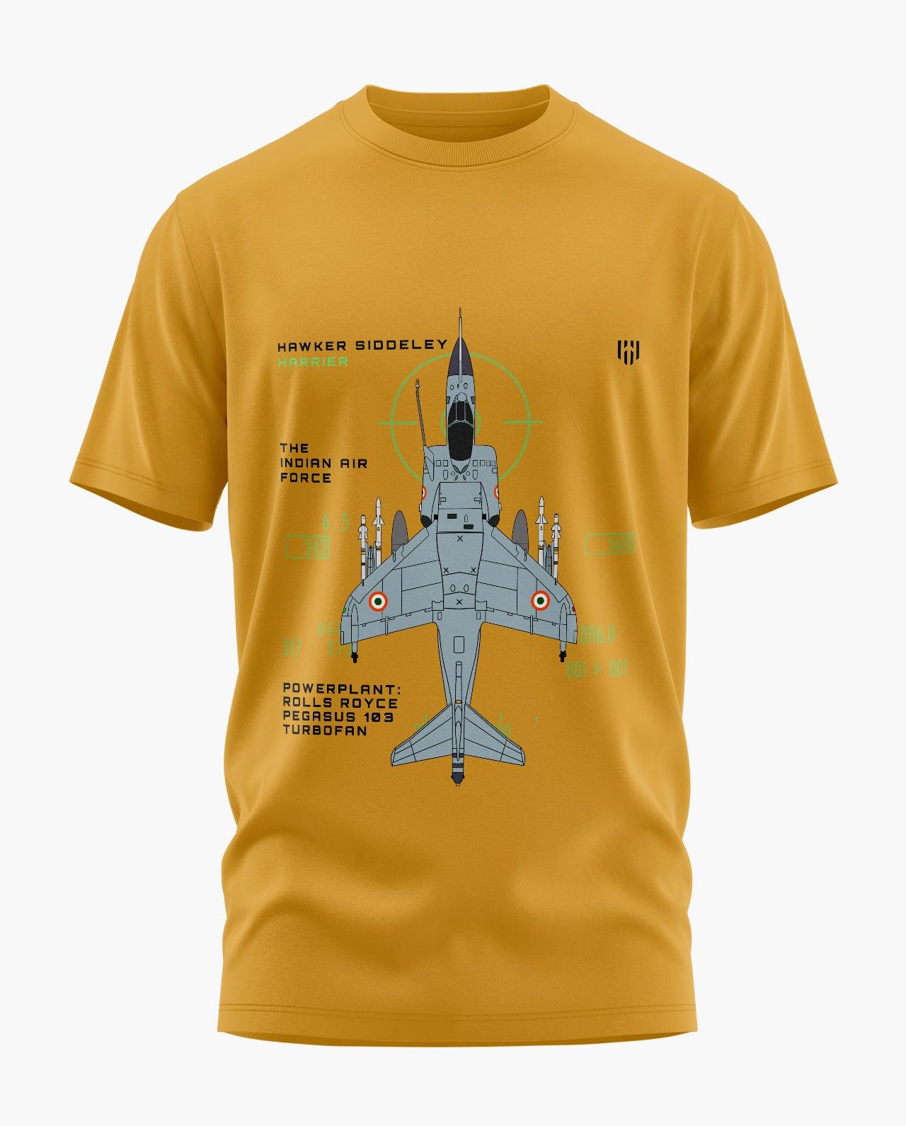 Harrier Jump Jet Indian Air Force T-Shirt - Aero Armour