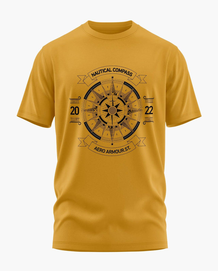 Mariners Nautical Compass T-Shirt - Aero Armour