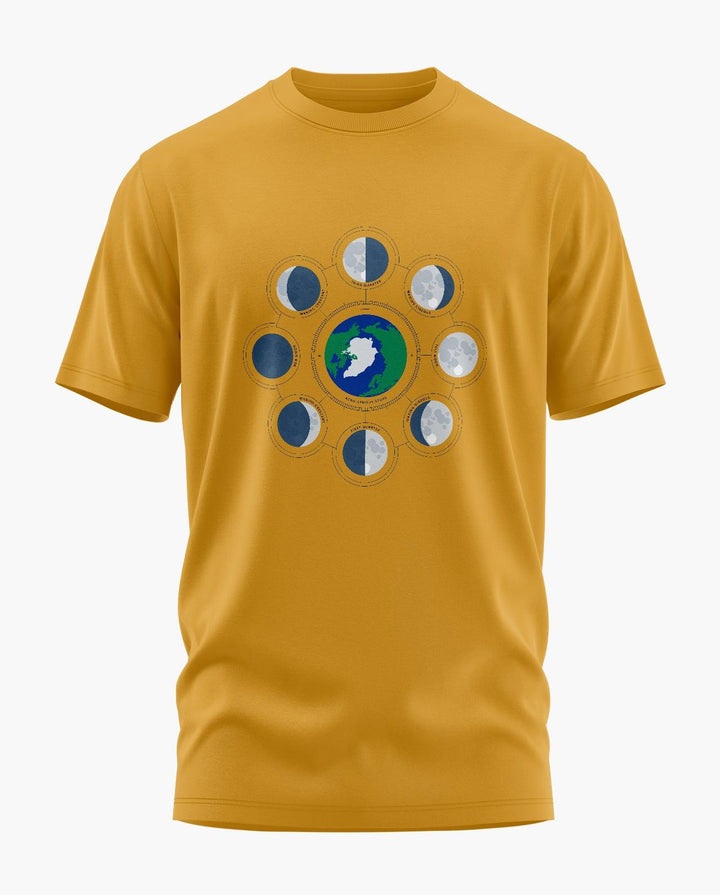 Phases of The Moon T-Shirt - Aero Armour