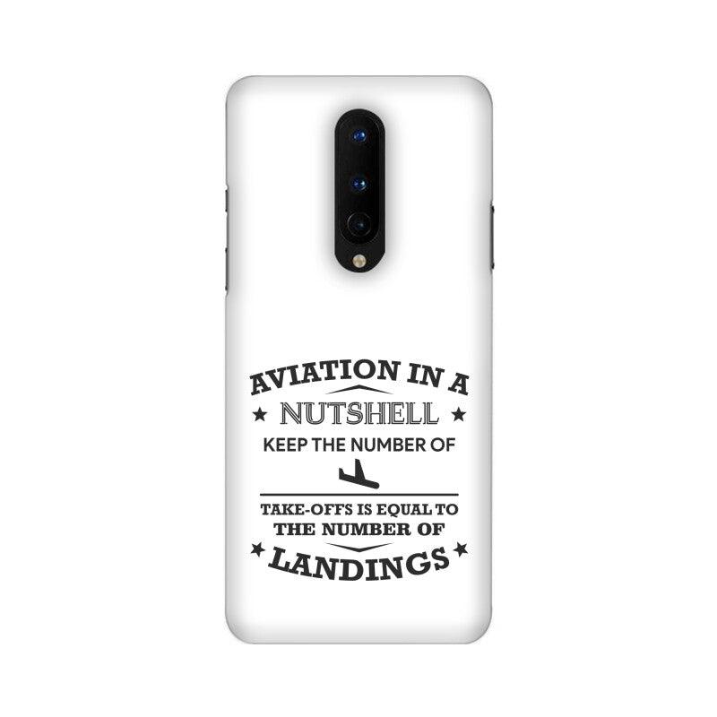 Aviation In A Nutshell Oneplus 8 Series Case - Aero Armour