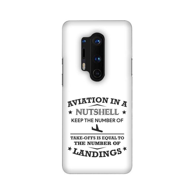 Aviation In A Nutshell Oneplus 8 Series Case - Aero Armour