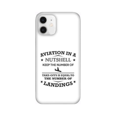 Aviation In A Nutshell Iphone 12 Series Case Cover - Aero Armour