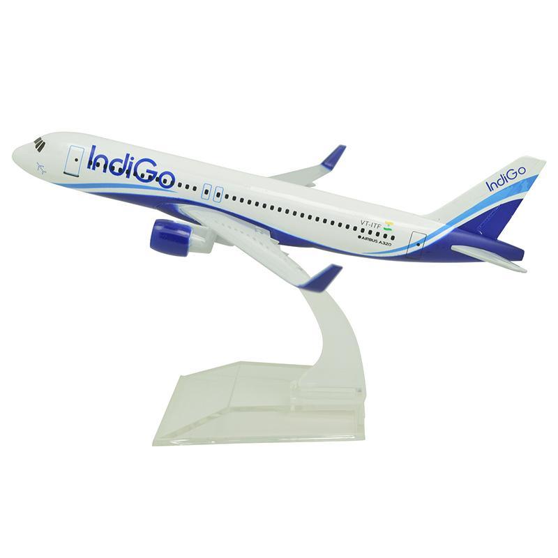IndiGo Airlines AIRBUS A320 METAL MODEL 1:400 16 CM - Aero Armour